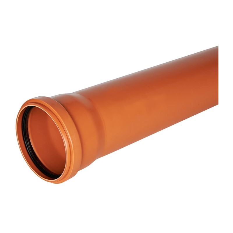 Труба канализационная наружная Sinikon SN4 d=110х3,4х3000 мм