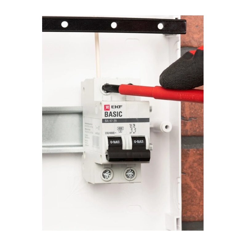 Выключатель автоматический EKF ВА 47-29 4,5кА, С 25А, 2П