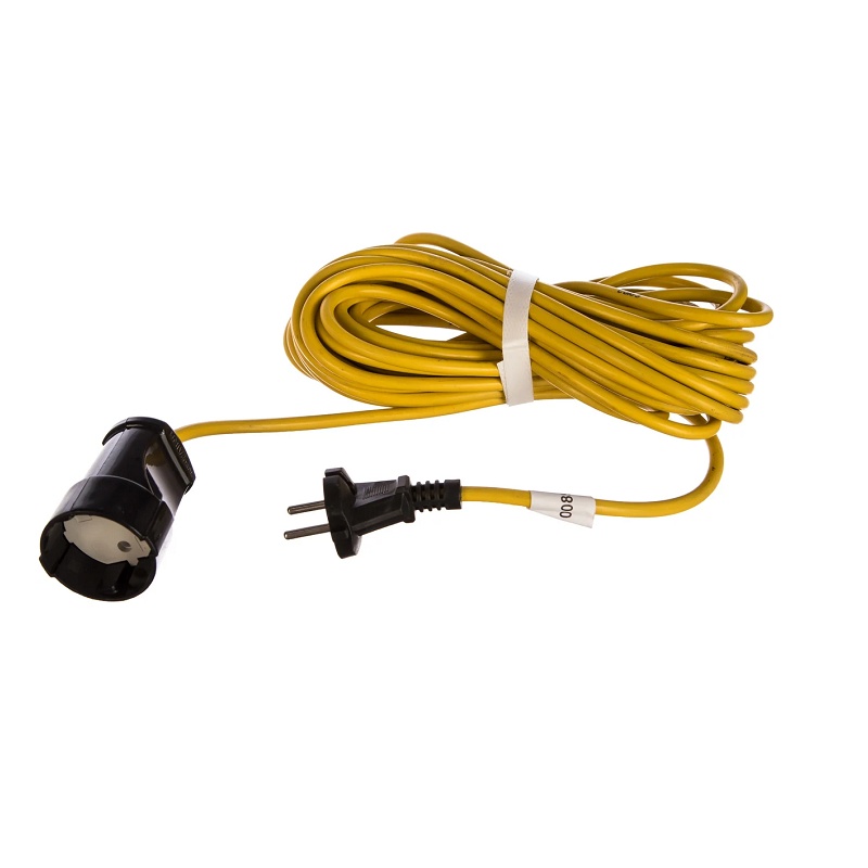 Удлинитель силовой 481S-4101, 1 гнездо, ПВС, 1300 Вт, б/з, 10 м