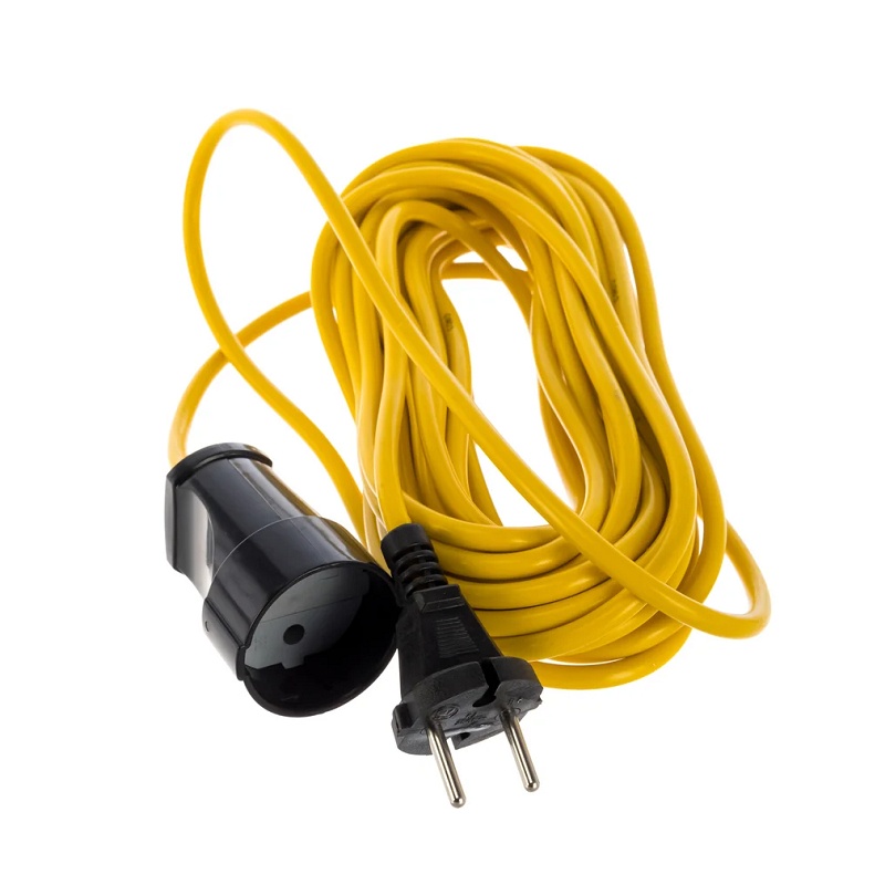 Удлинитель силовой 481S-4101, 1 гнездо, ПВС, 1300 Вт, б/з, 10 м