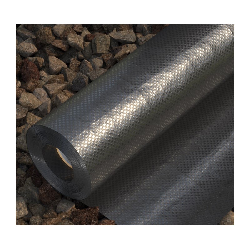 Геотекстиль тканый садовый Экоспан Гео, плотность 70 г/м² (1,6х50 м)