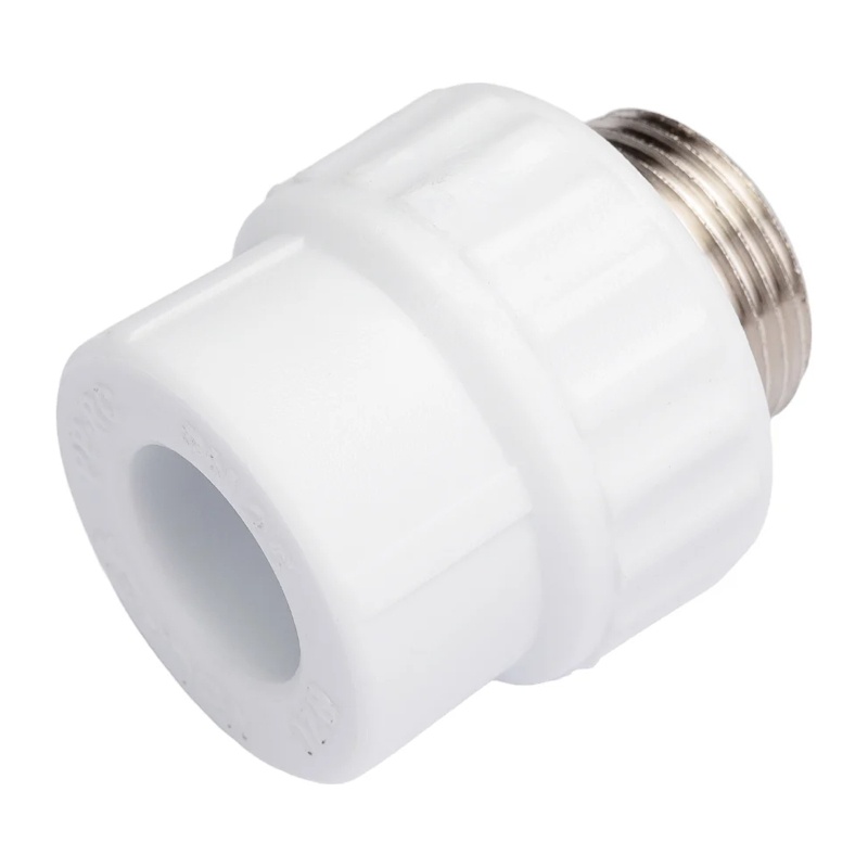 Муфта комбинированная Valfex латунная резьба 20х3/4" НР