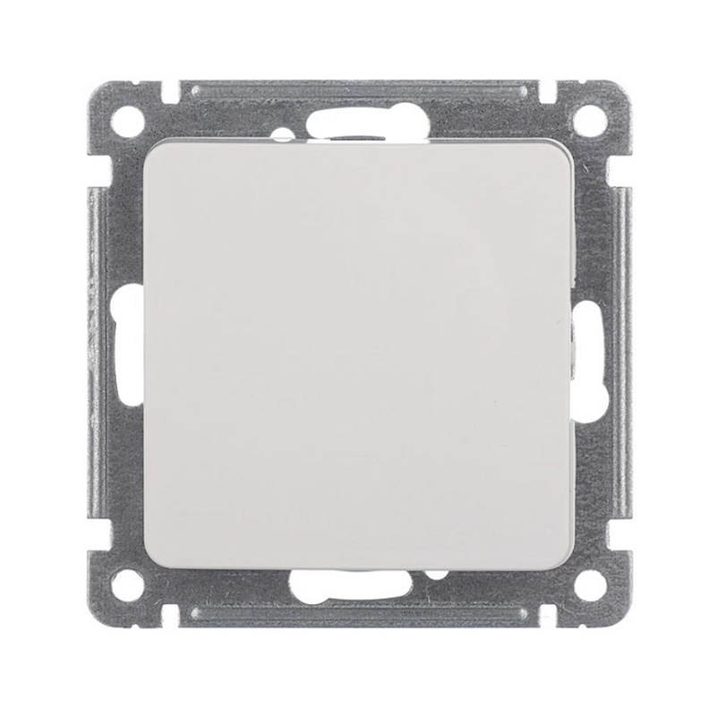 Выключатель с/у Master ВС10-411, 1 клавиша, б/инд, белый