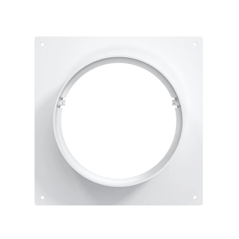 Соединитель для круглых каналов Era 12,5SKNP, d=125 мм без клапана с пластиной 165х150 мм