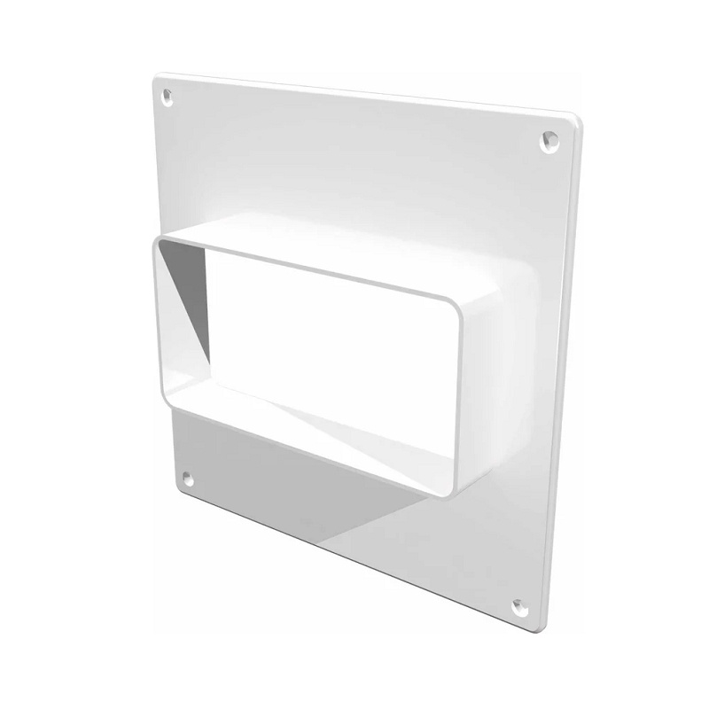 Пластина настенная Era 511ПТП, 150х150 мм, для канала 110х55 мм