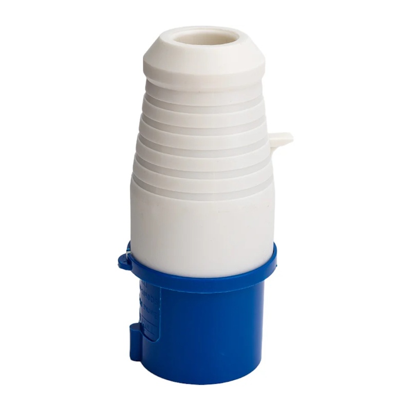 Вилка переносная 013, 2Р+РЕ, 16А, 230В, IP44