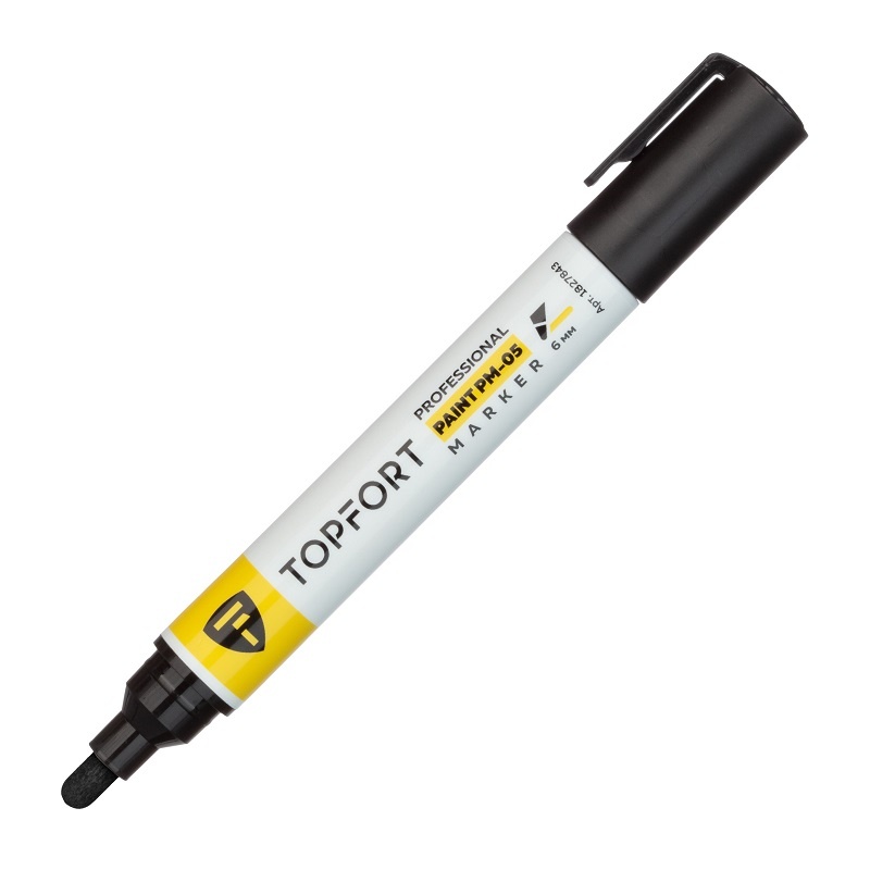 Маркер лаковый Topfort Paint черный 6 мм