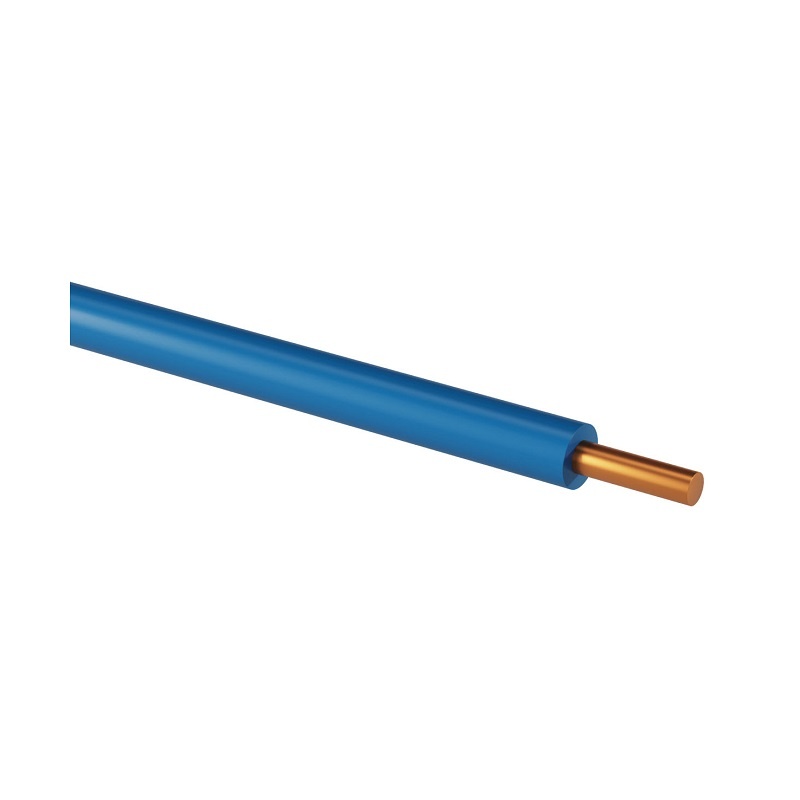 Провод ПуВнг-LS (ПВ-1) 1х4 мм², синий (бухта-100 п.м.) ГОСТ 31947-2012