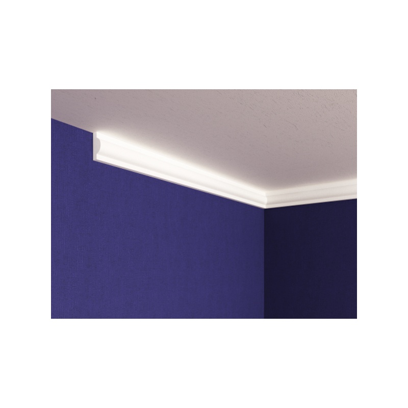 Плинтус потолочный Solid С18/20, 20х18х2000 мм