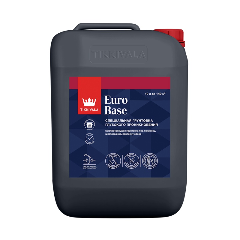 Грунтовка Tikkurila/Tikkivala Euro Base (10 л)
