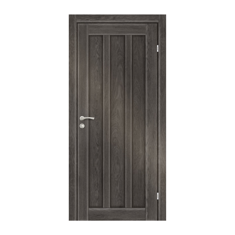 Полотно дверное Olovi Колорадо, глухое, дуб графит, б/п, б/ф (700х2000 мм)