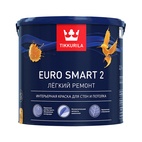 Краска интерьерная Tikkurila Euro Smart 2 основа A глубокоматовая (2,7 л)