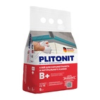 Клей для плитки и камня Plitonit B+, 5 кг