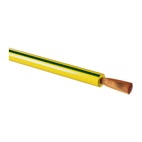 Провод ПуГВнг-LS (ПВ-3) 1х4мм2, желто-зеленый (1 п.м.) ГОСТ 31947-2012