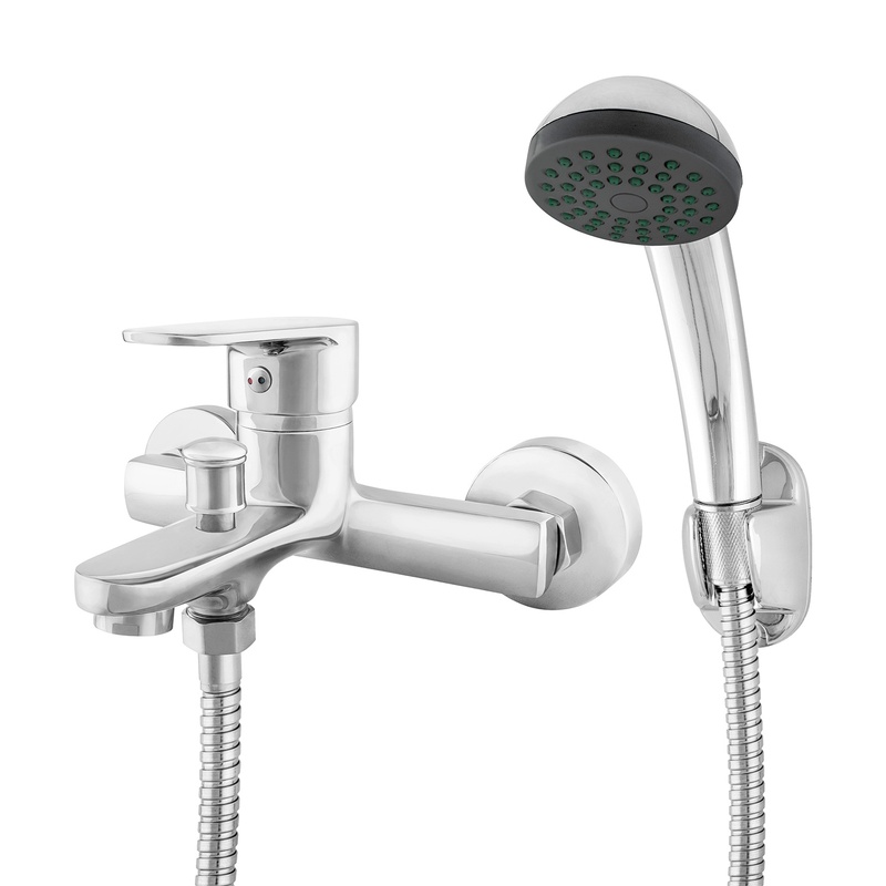 Смеситель для ванны Klip 1501 с аксессуарами