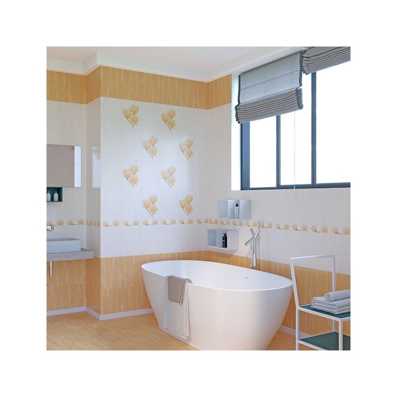 Плитка напольная Axima Крема, бежевая, 327х327х8 мм