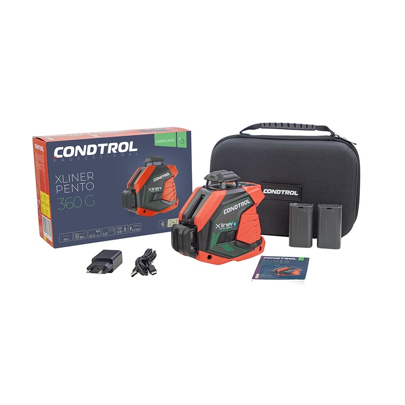 Лазерный нивелир Condtrol XLiner Pento 360G
