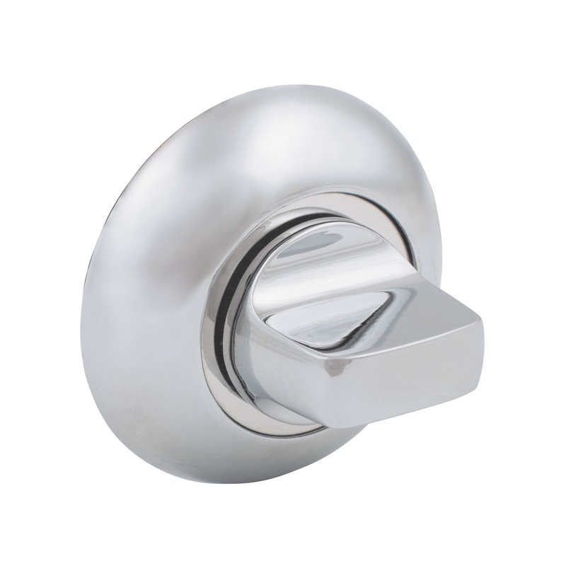 Завертка WC дверная SCHLOSS 82002 никель 50 мм (5/100)