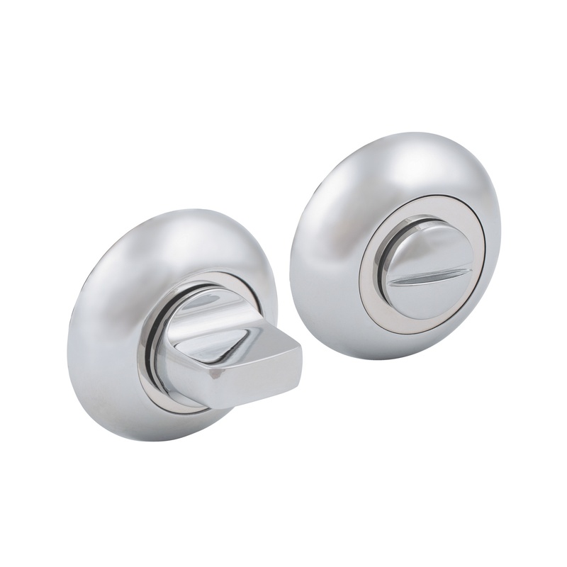 Завертка WC дверная SCHLOSS 82002 никель 50 мм (5/100)