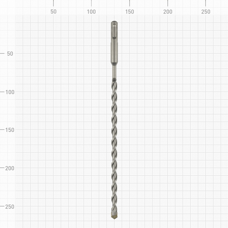 Бур Trigger 78278 SDS+6х200/260 мм