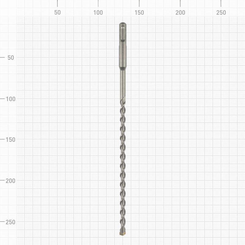Бур Trigger Quadro 78478 SDS+ 6х200/260 мм