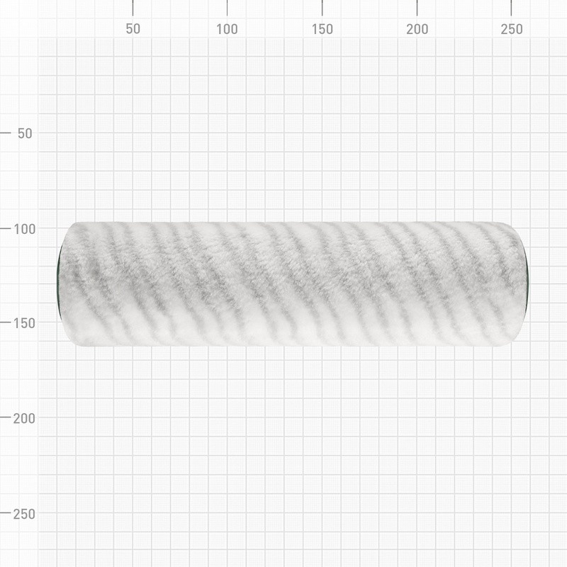 Валик Варяг 31832, полиакрил ворс 12 мм, 250 мм