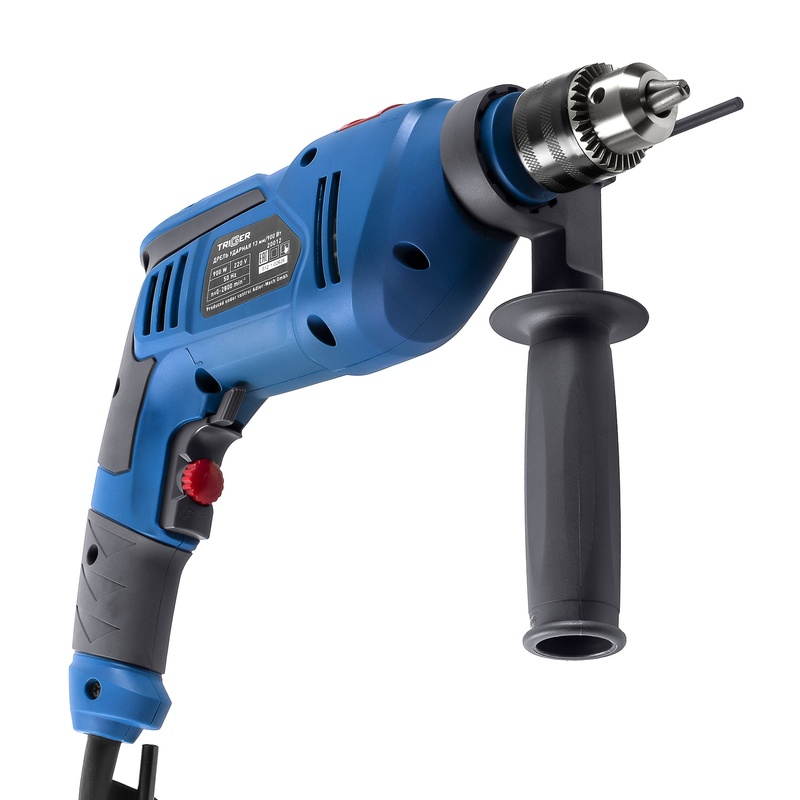 Дрель ударная сетевая Trigger 20012, 13 мм патрон ключевой 0,9 кВт, 0-2800 об/мин