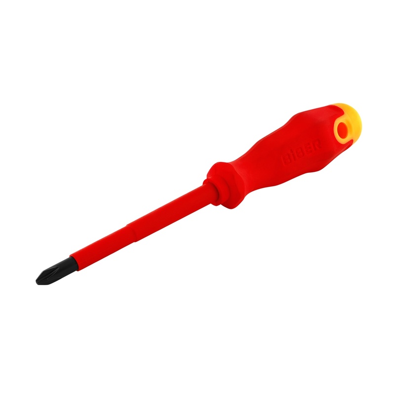 Отвертка Biber 85597 Диэлектрик PH 2х100 мм
