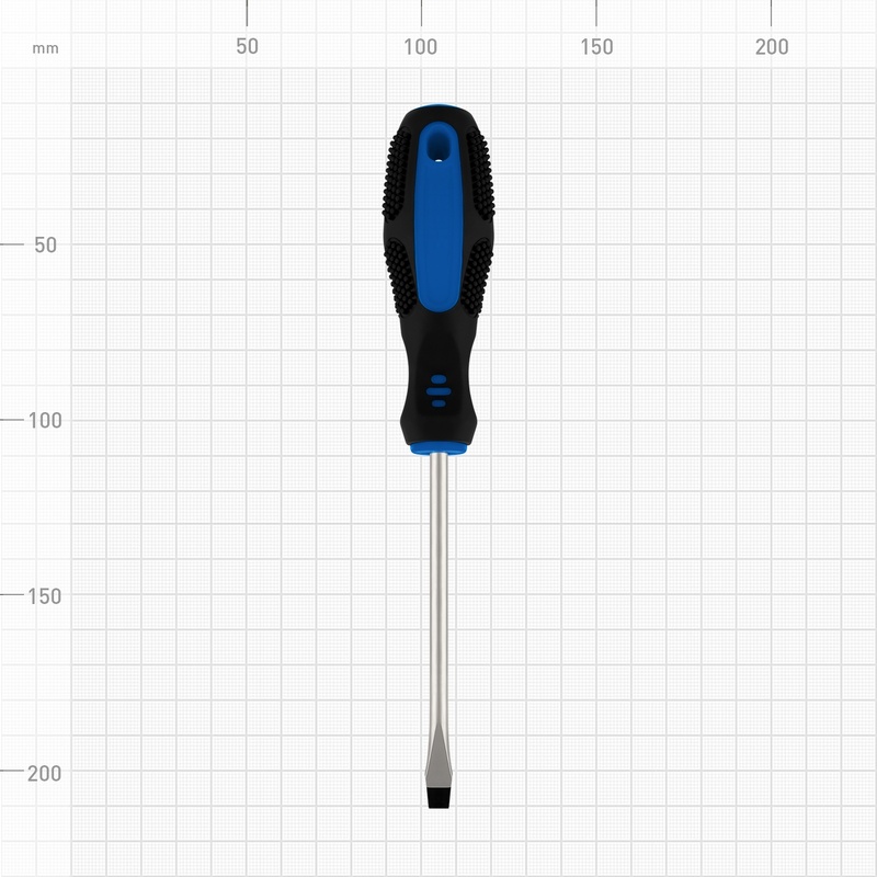 Отвертка Biber 86002 Крафтер SL 5х100 мм
