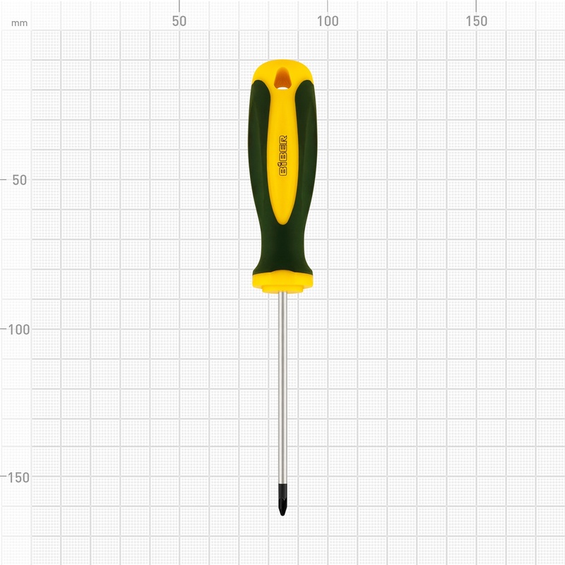 Отвертка Biber 86130 Тарзан PZ 0x75 мм