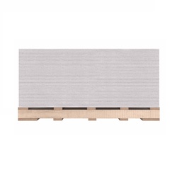 Гипсоволокнистый лист Knauf влагостойкий, фальцевая кромка, 2500х1200х12,5 мм