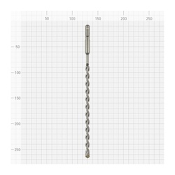 Бур Trigger 78278 SDS+6х200/260 мм