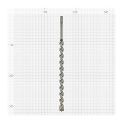 Бур Trigger 78296 SDS+12х250/310 мм