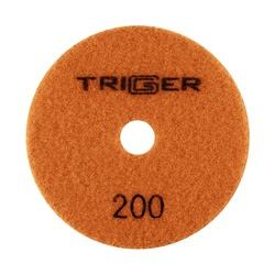 Алмазный гибкий шлифовальный круг Trigger 70733 №200 100мм, рабочий слой 3мм (сух. шлиф.)