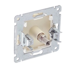 Розетка телевизионная TV с/у Master РСТВ-401-01, 1 гнездо, слоновая кость