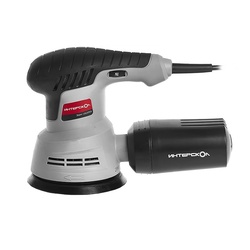 Шлифмашина эксцентриковая сетевая Интерскол ЭШМ-125/270Э, 0,27кВт,d=125 мм, амплитуда=2,2 мм