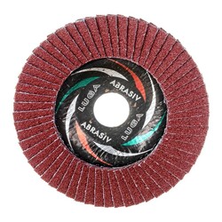 Диск лепестковый по металлу Луга Р50 125х22 мм