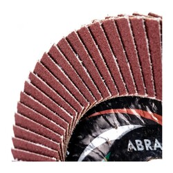 Диск лепестковый по металлу Луга Р120 115х22 мм