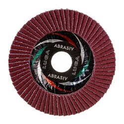 Диск лепестковый по металлу Луга Р60 115х22 мм