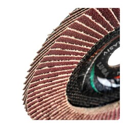 Диск лепестковый по металлу Луга Р120 150х22 мм