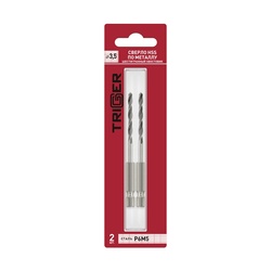 Сверло с шестигр.хв.по металлу Trigger 73435 Р6М5 3,5 мм (уп. 2 шт.)