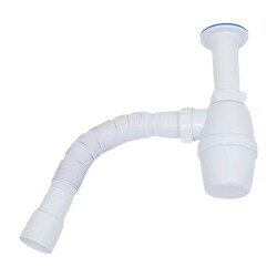 Сифон бутылочный Orio А-40029, 1 1/2"х40мм, решетка d=70мм, литой выпуск