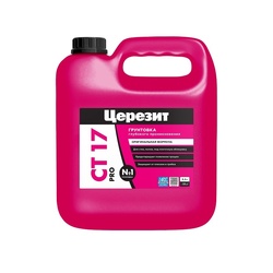 Грунтовка глубокого проникновения Церезит CT 17 PRO морозостойкая (2,5 л)