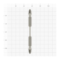 Бита Trigger 84989 Торсион РZ-2 двухсторонняя 110 мм