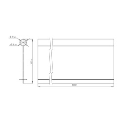 Бордюр садовый Standartpark Канта пластик, черный (10000х100 мм)