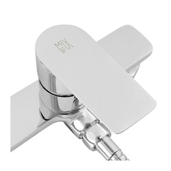 Смеситель для душа Mix&Fix Flash 5102 одноручный с аксессуарами (картридж d=35 мм)