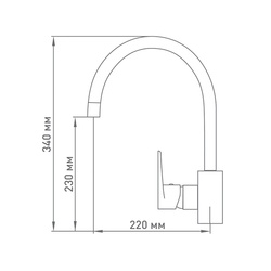 Смеситель для кухни Mix&Fix Flash 5105