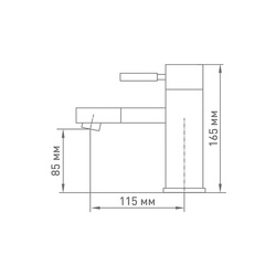 Смеситель для раковины Mix&Fix Techno 2203