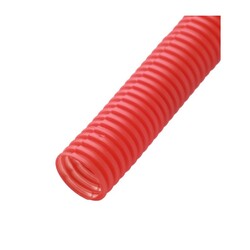 Труба гофрированная 40 мм для металлопластиковых труб красная (1 п.м.)