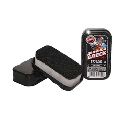 Губка для обуви Стандарт, черная